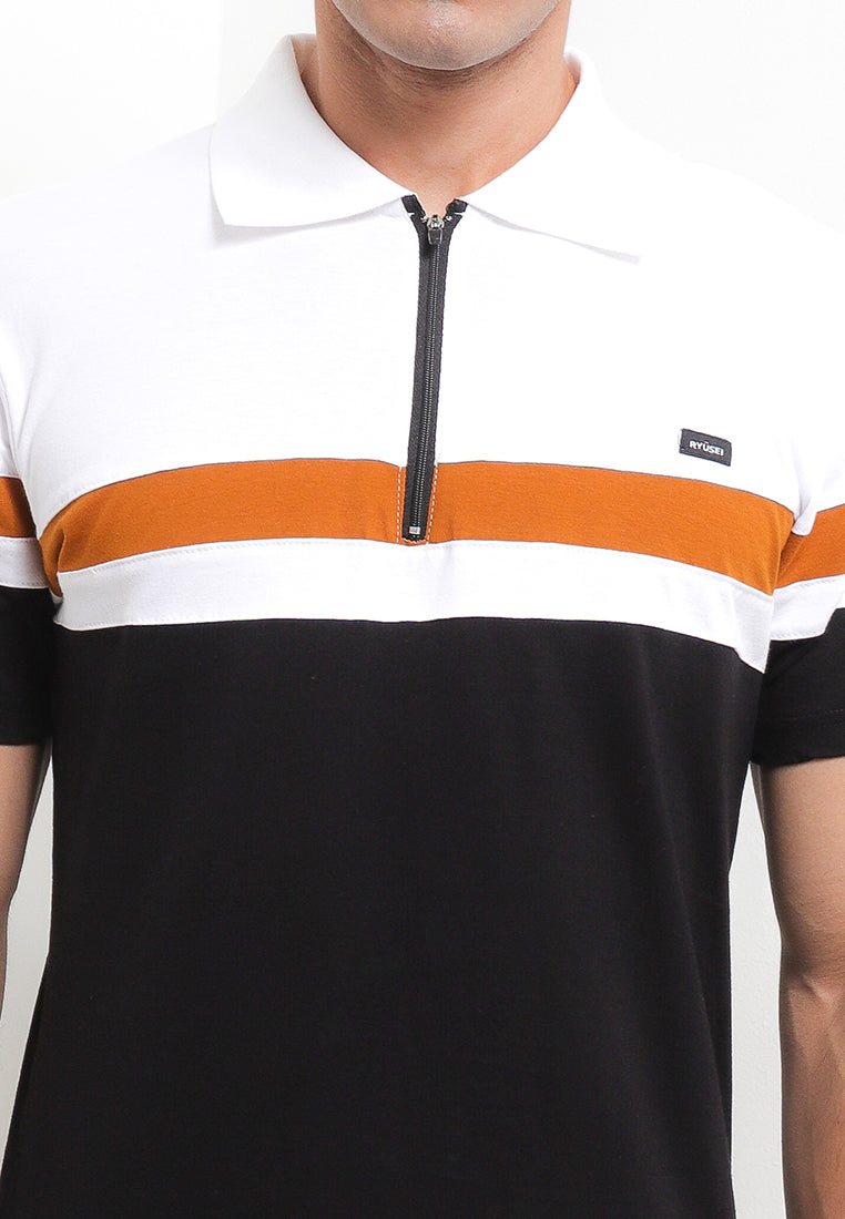 Ryusei Polo Shirt Natsuma CMB Black - Ryusei