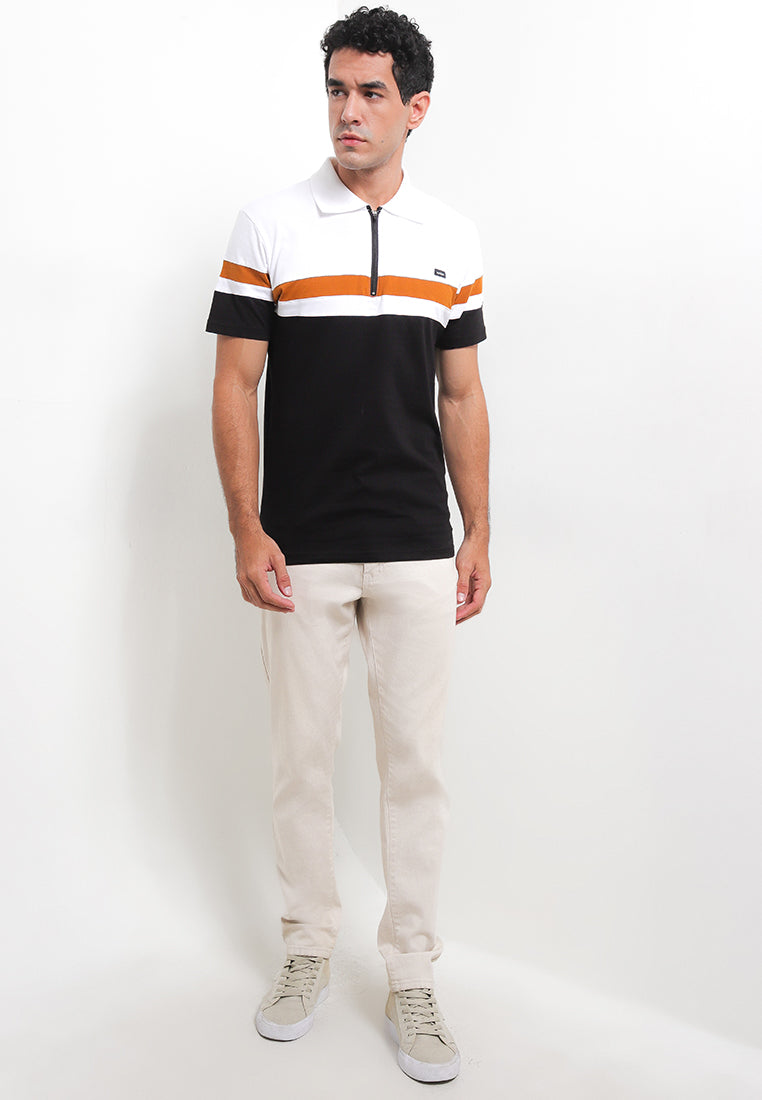 Ryusei Polo Shirt Natsuma CMB Black - Ryusei