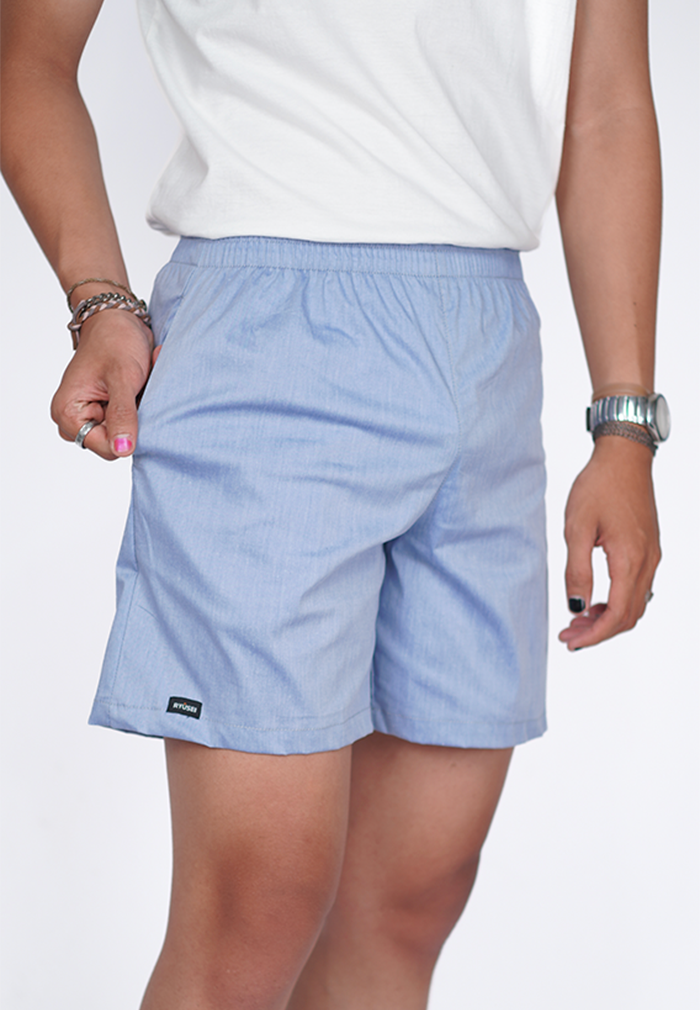 Celana Boxer Kenzou Blue Denim