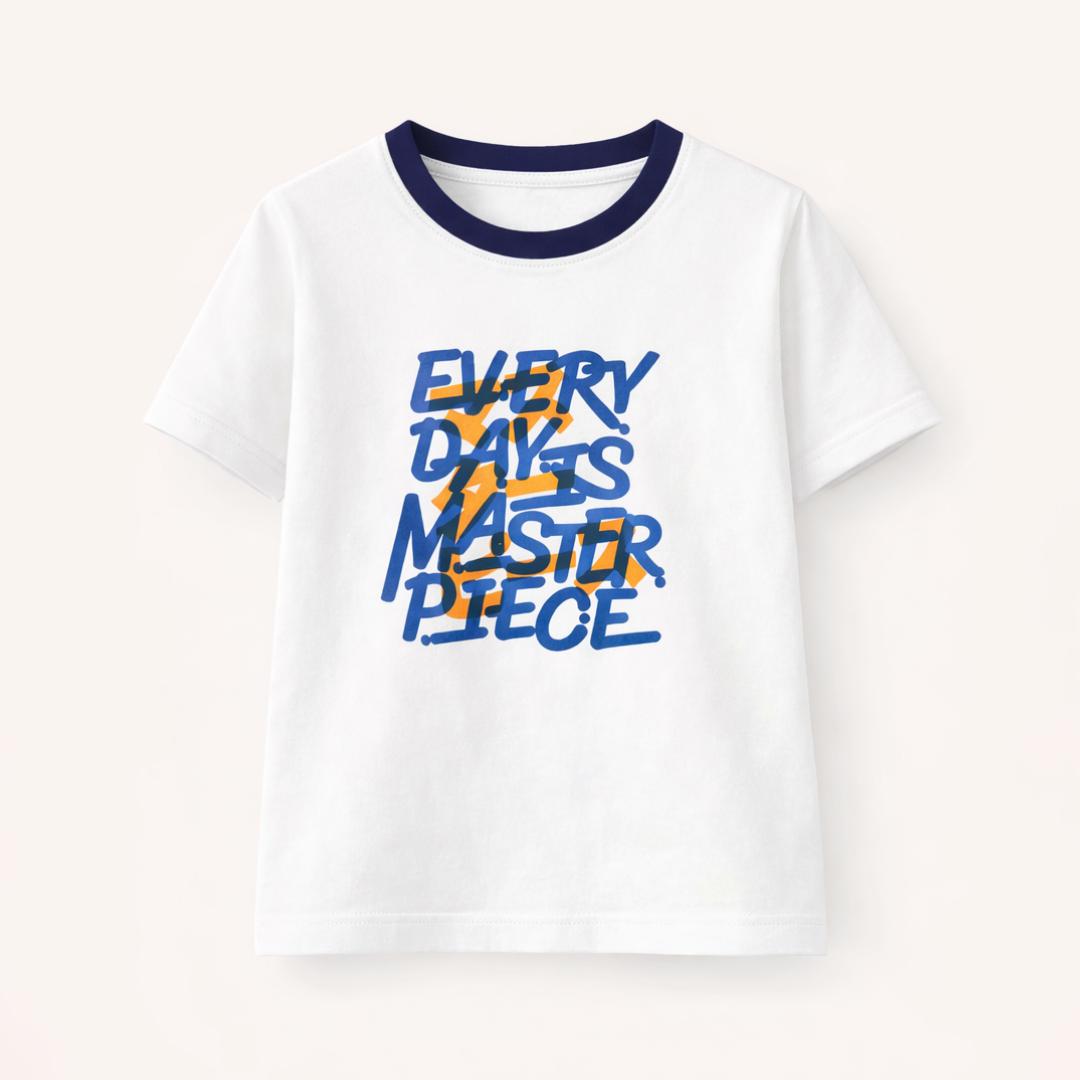 Ryusei Kaos Anak Master Piece White