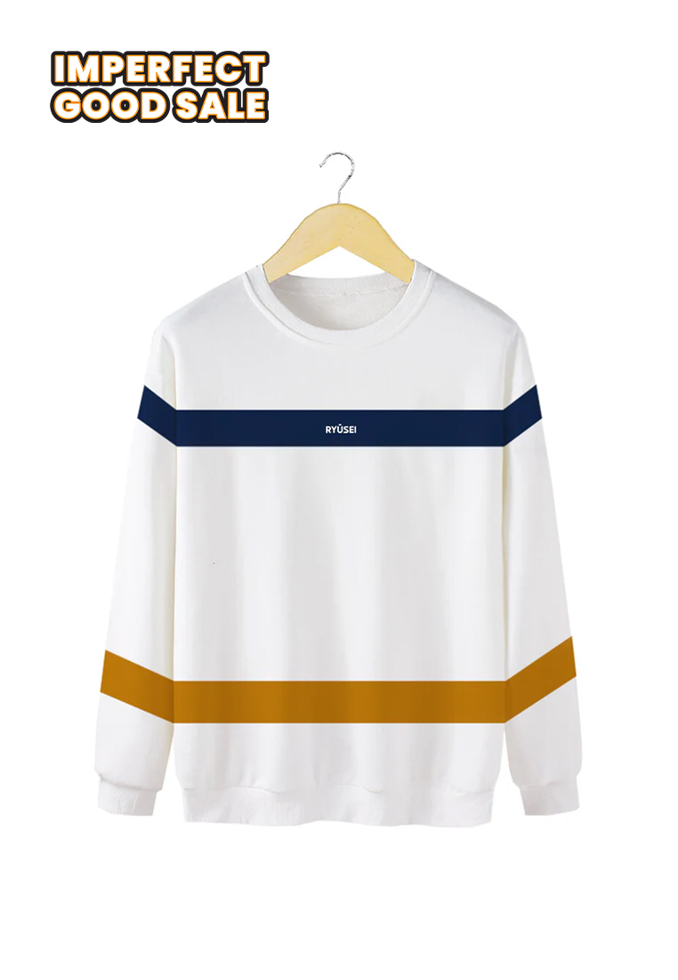 Ryusei Sweater Yashito CMB White DF - Ryusei