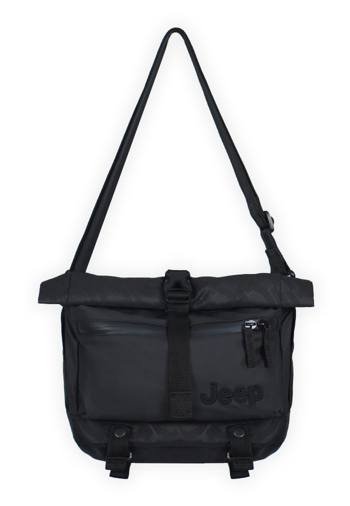 { Jeep } Sling Bag JP UT 637 Black-Grey