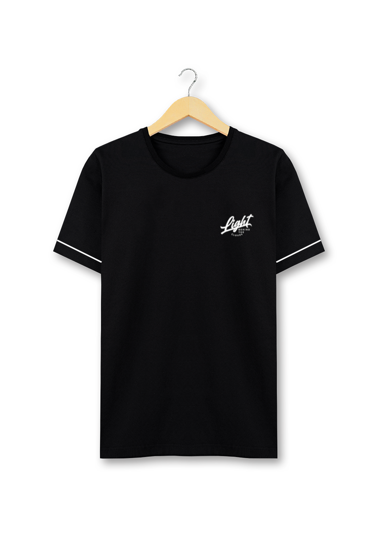 Ryusei Kaos Pria Light Black