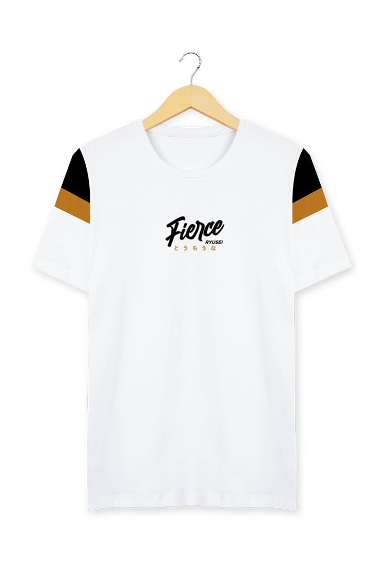 Ryusei Kaos Pria Fierce CMB White