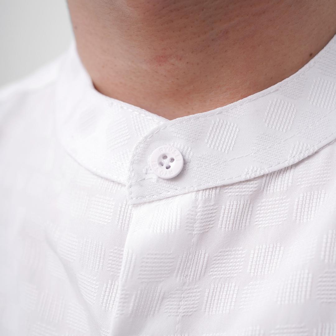 Ryusei Kemeja Kerah Koko Lengan Pendek Akari