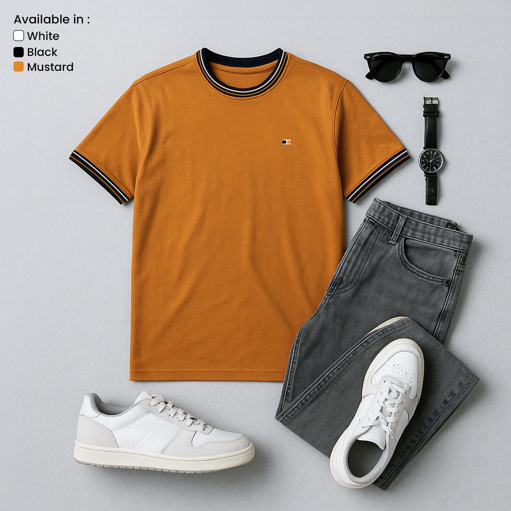 Ryusei Kaos Pria Masahiro Basic | Dengan Pilihan Warna