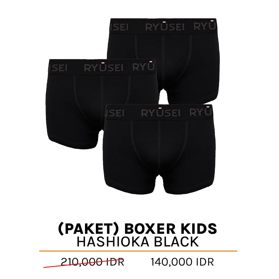 [PAKET] Boxer Kids Hashioka Black