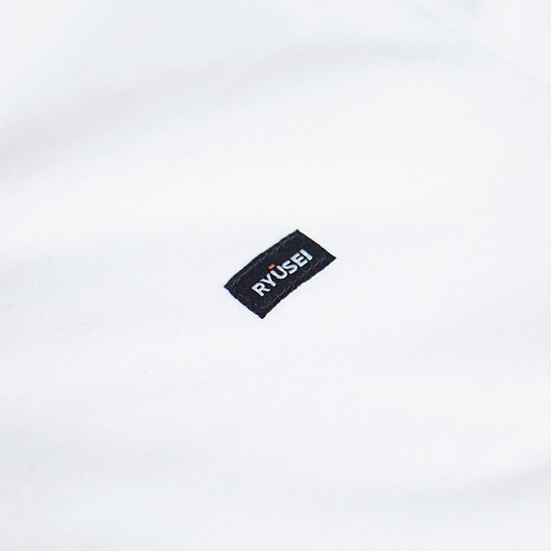 Ryusei Sweater Hoodie Pria Mikazu CMB White