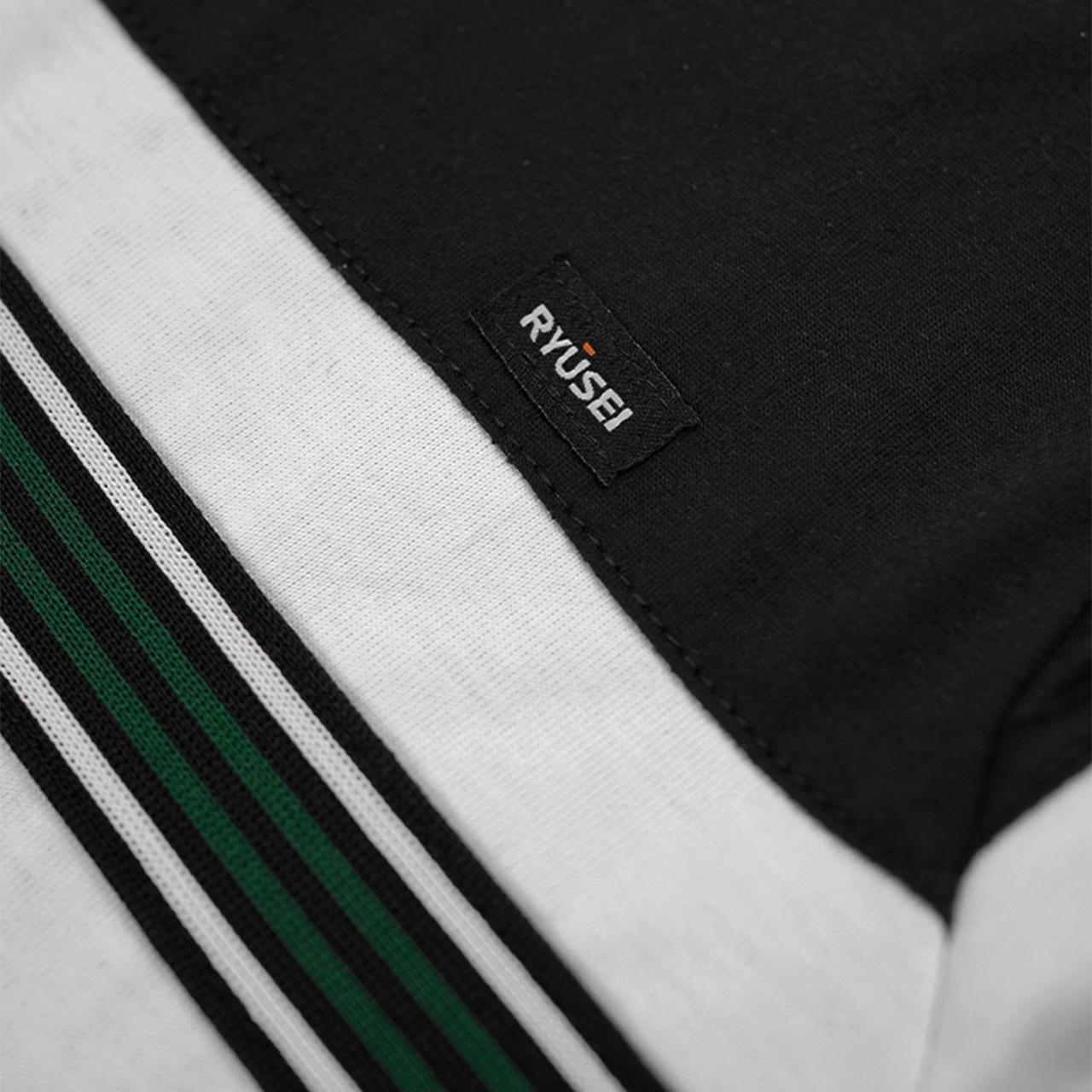 Ryusei Tshirt Shirakawa Long Sleeve Stripe Green