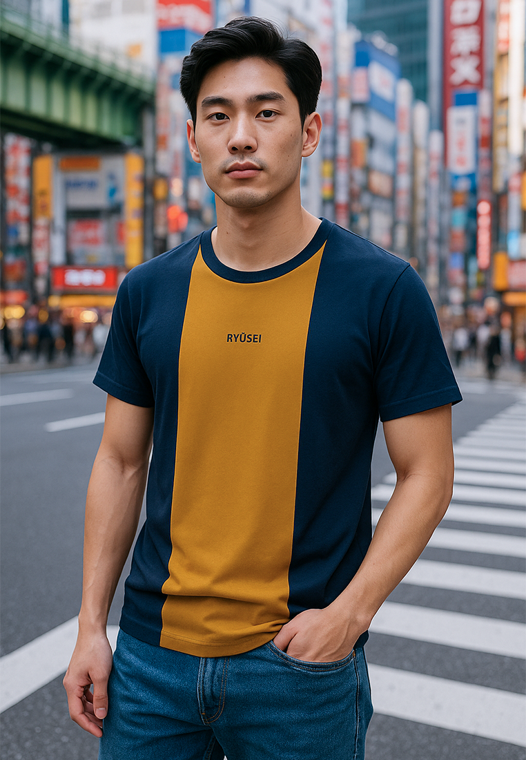Ryusei Tshirt Yamanaka CMB Mustard