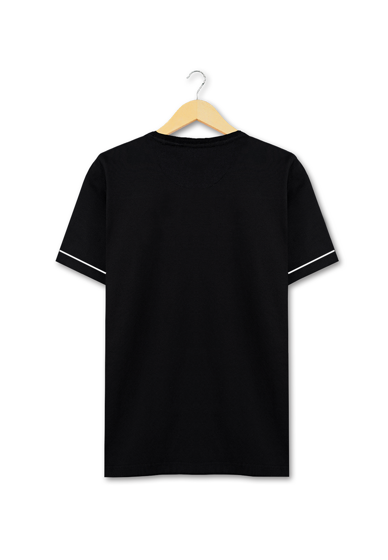 Ryusei Kaos Pria Light Black