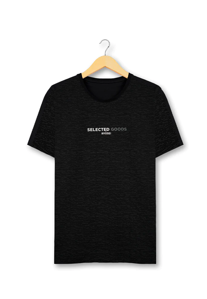 Ryusei Tshirt Selected Goods Black - Ryusei