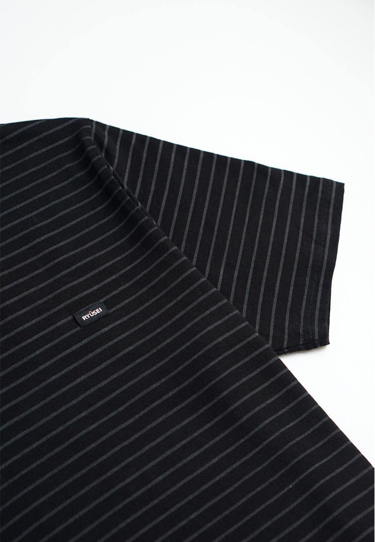 Ryusei Kaos Pria Kitagawa Stripe