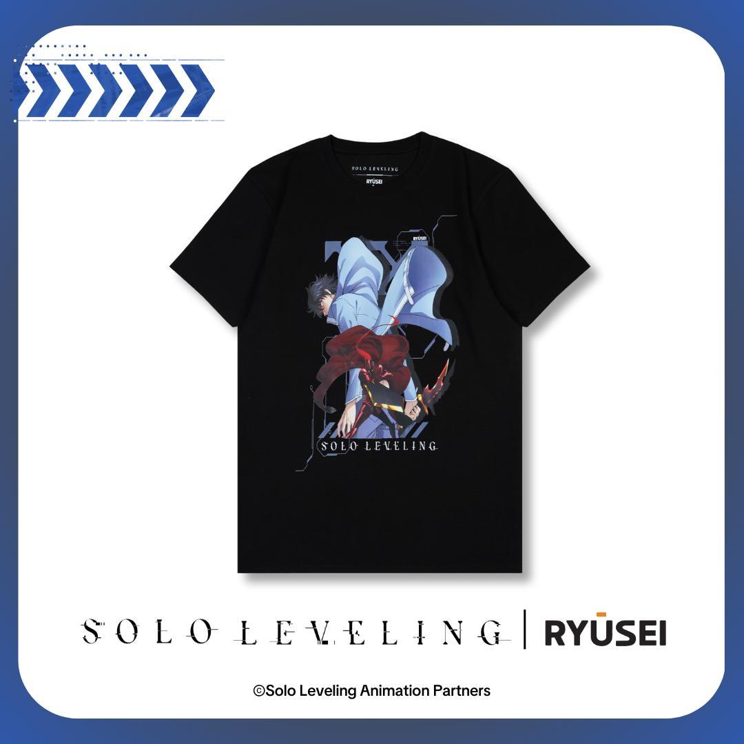 [Exclusive Collaboration] Ryusei x Solo Leveling Official License – T-Shirt Premium Series