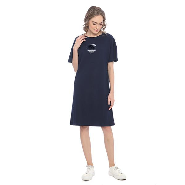 Ryusei Dress Oversize Natsumi Navy