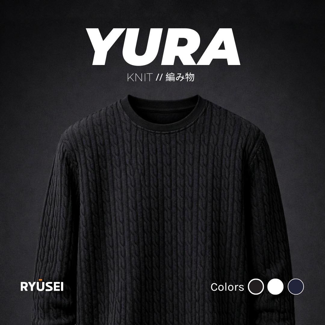 Ryusei Sweater YURA Knit – Sweater Knit dengan Tekstur Unik