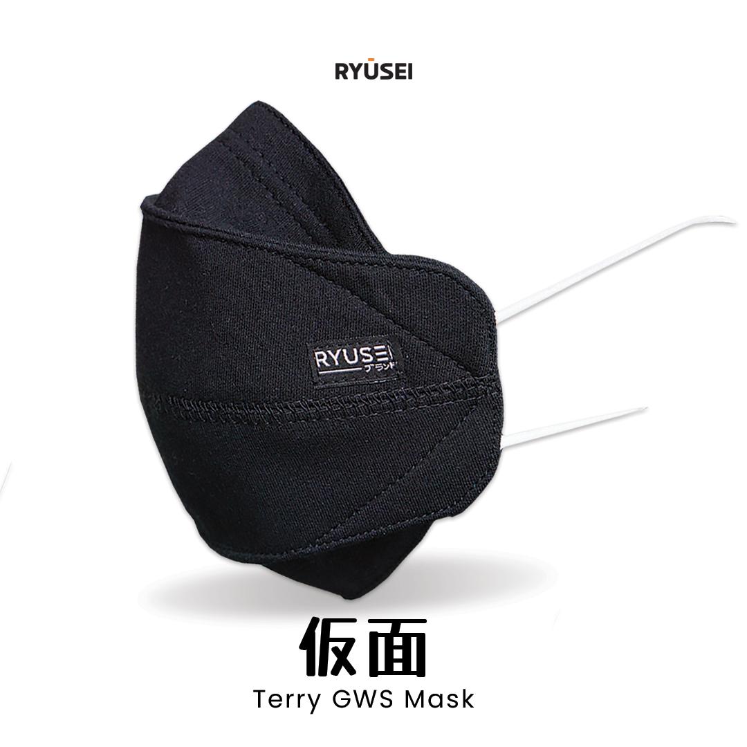 Masker Terry GWS Basic Black