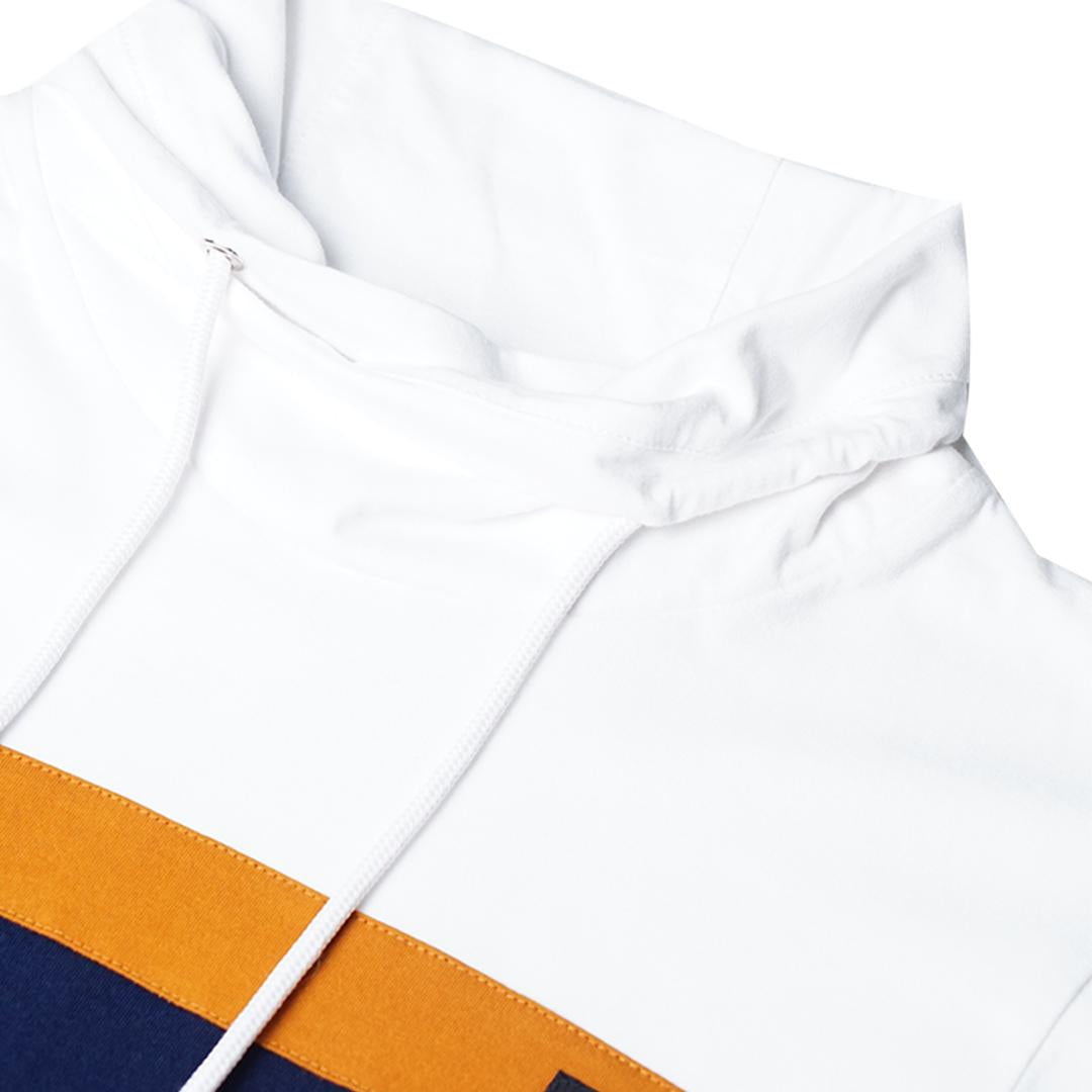 Ryusei Kaos Pria Lengan Panjang Nandito Rui White