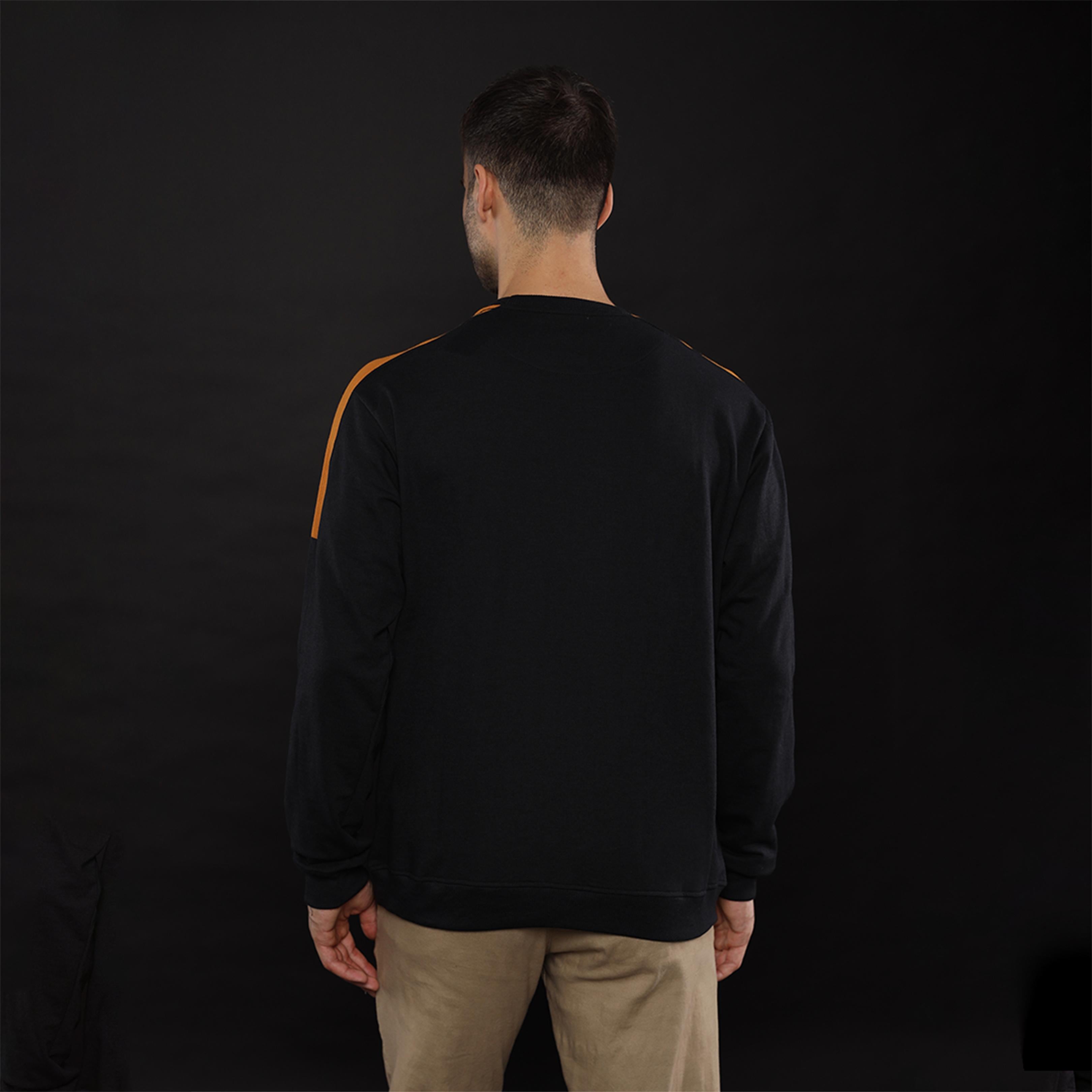 Ryusei Sweater Pria Kamikawa Black