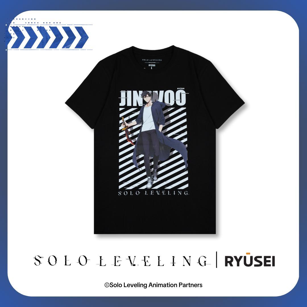 [Exclusive Collaboration] Ryusei x Solo Leveling Official License – T-Shirt Premium Series
