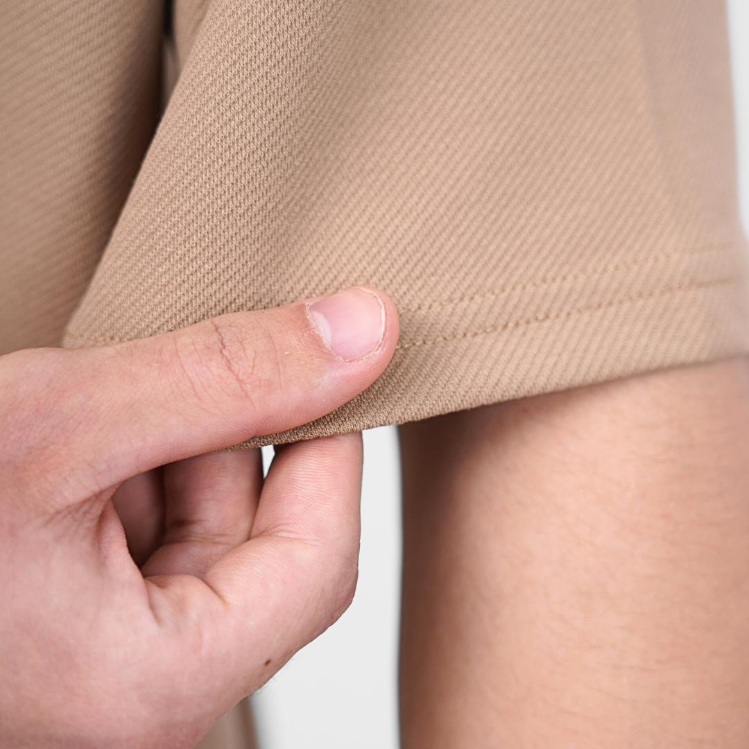 Ryusei Polo Oversize Kudo Twill – Polo dengan Tekstur Unik