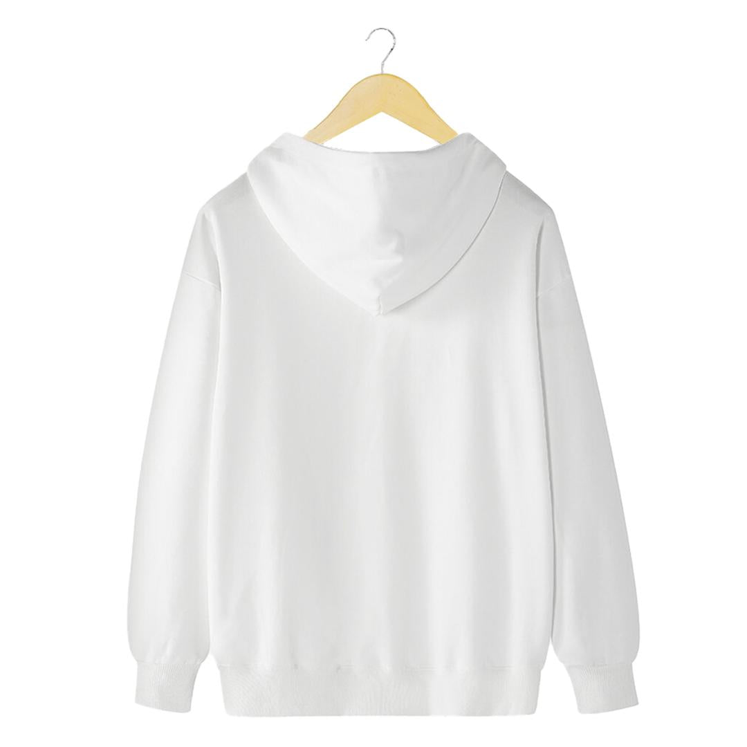 Ryusei Sweater Hoodie Pria Adventurous White