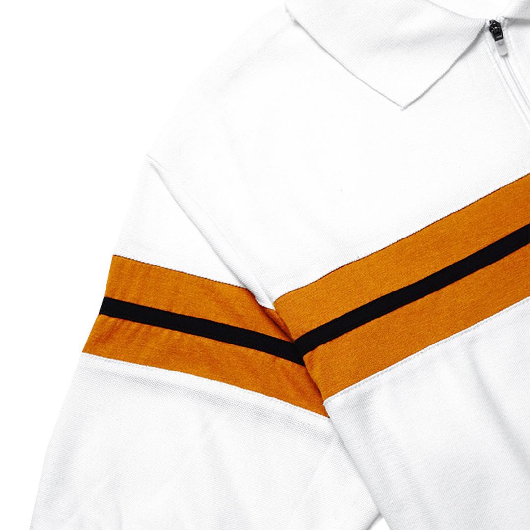 Ryusei Polo Shirt Mitsuhiro CMB White
