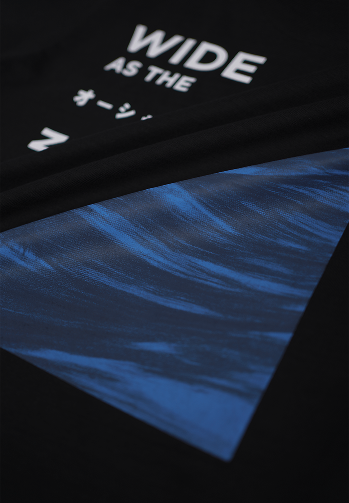 Ryusei Tshirt Wide Black