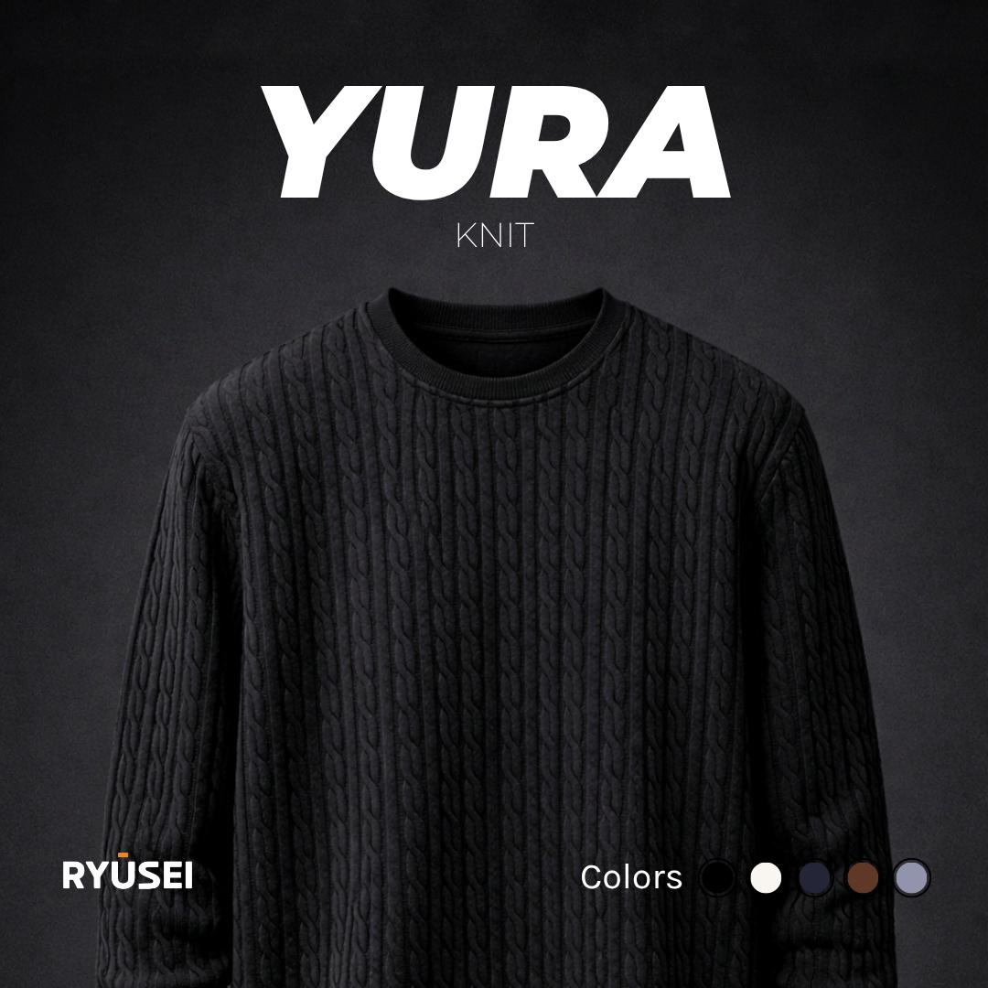 Ryusei Sweater YURA Knit – Sweater Knit dengan Tekstur Unik