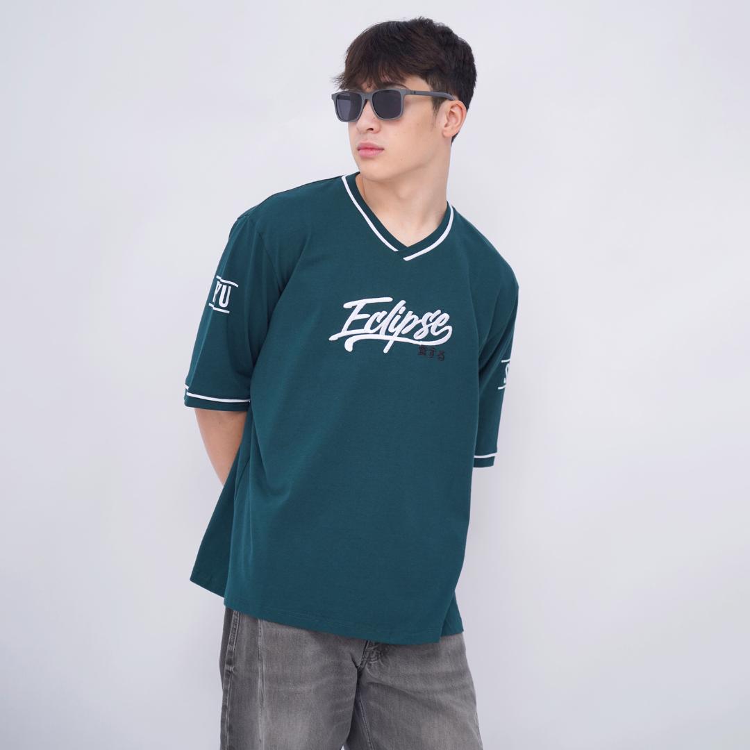 Ryusei Oversize T-shirt Jersey Streetwear Eclipse- Bordir