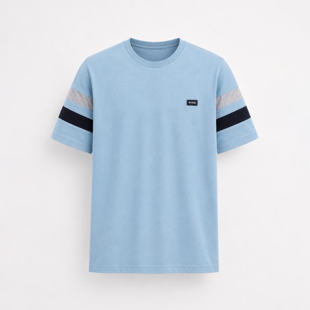Kaos Pria Hyuga CMB Blue Denim