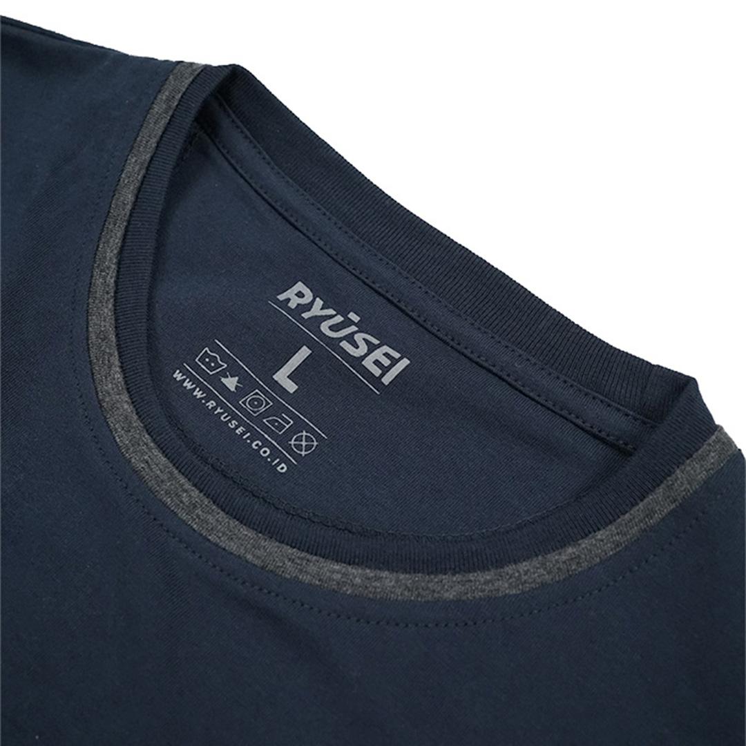 Ryusei Tshirt Kujira CMB Navy