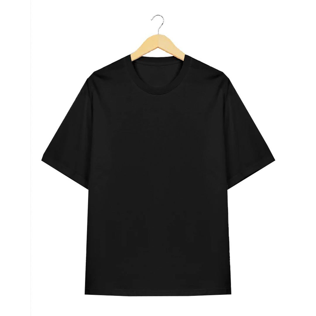 Ryusei Kaos Pria Oversize Boxy Shirakami Black