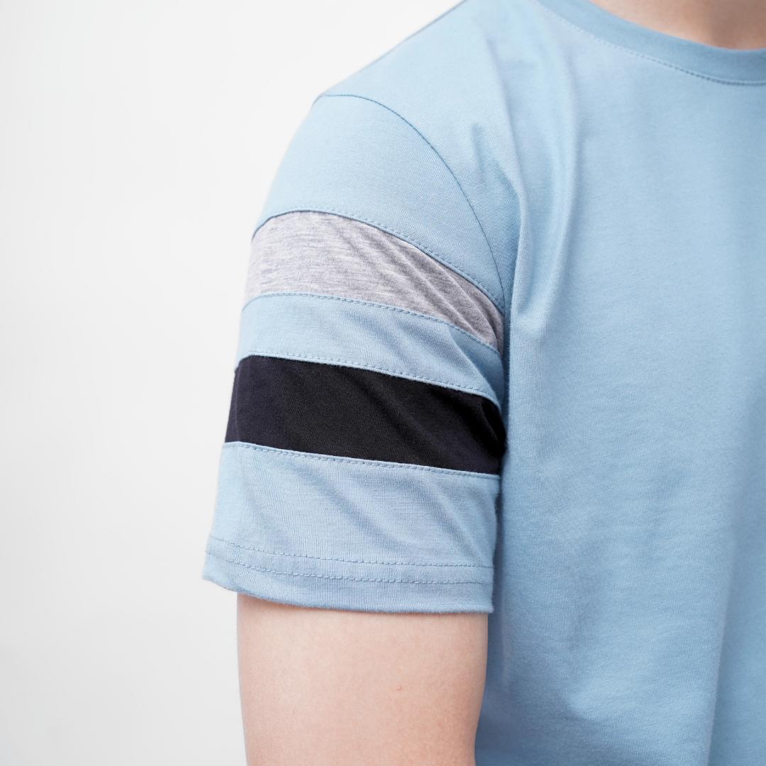 Kaos Pria Hyuga CMB Blue Denim