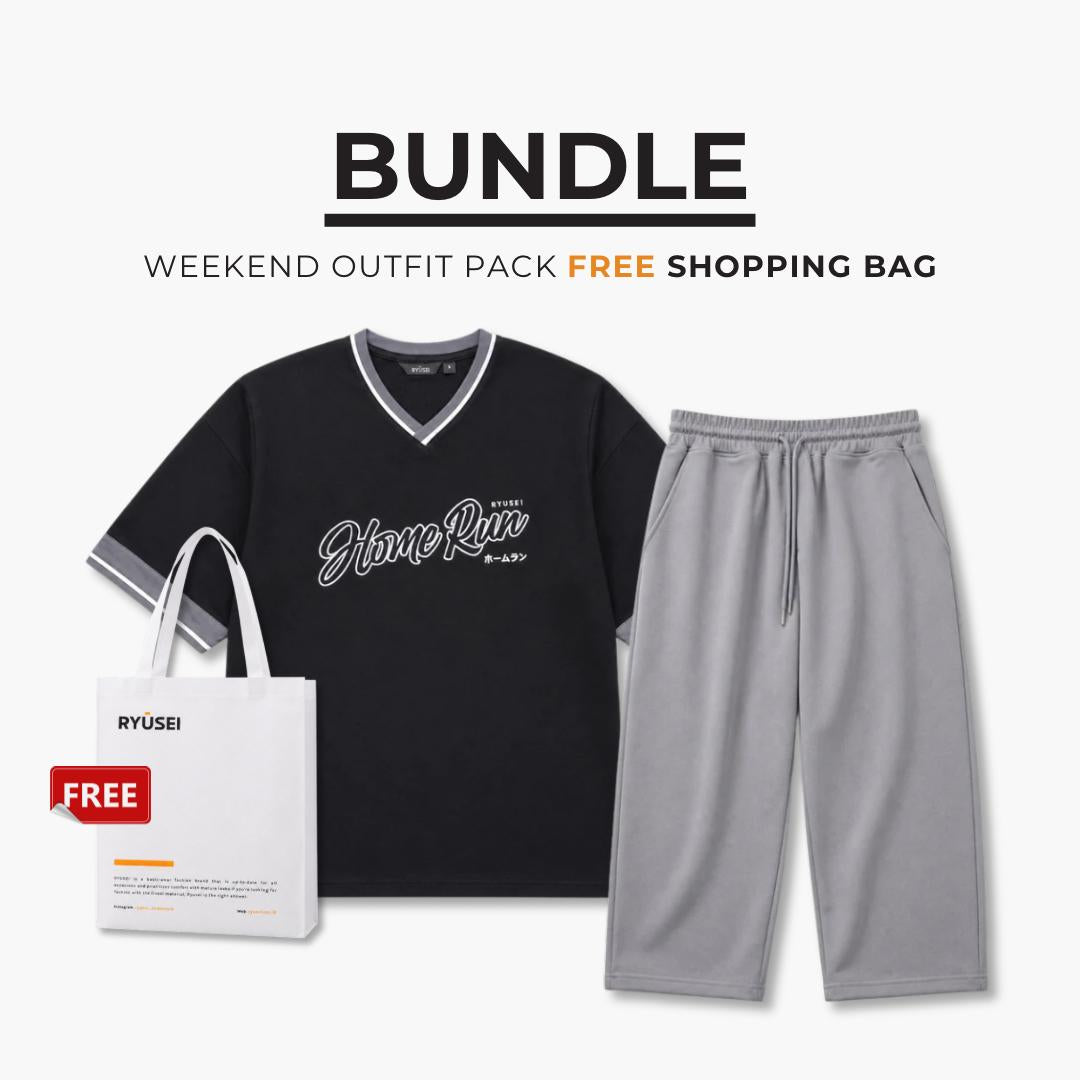 [Bundle] Weekend Outfit Pack + FREE Shopping Bag