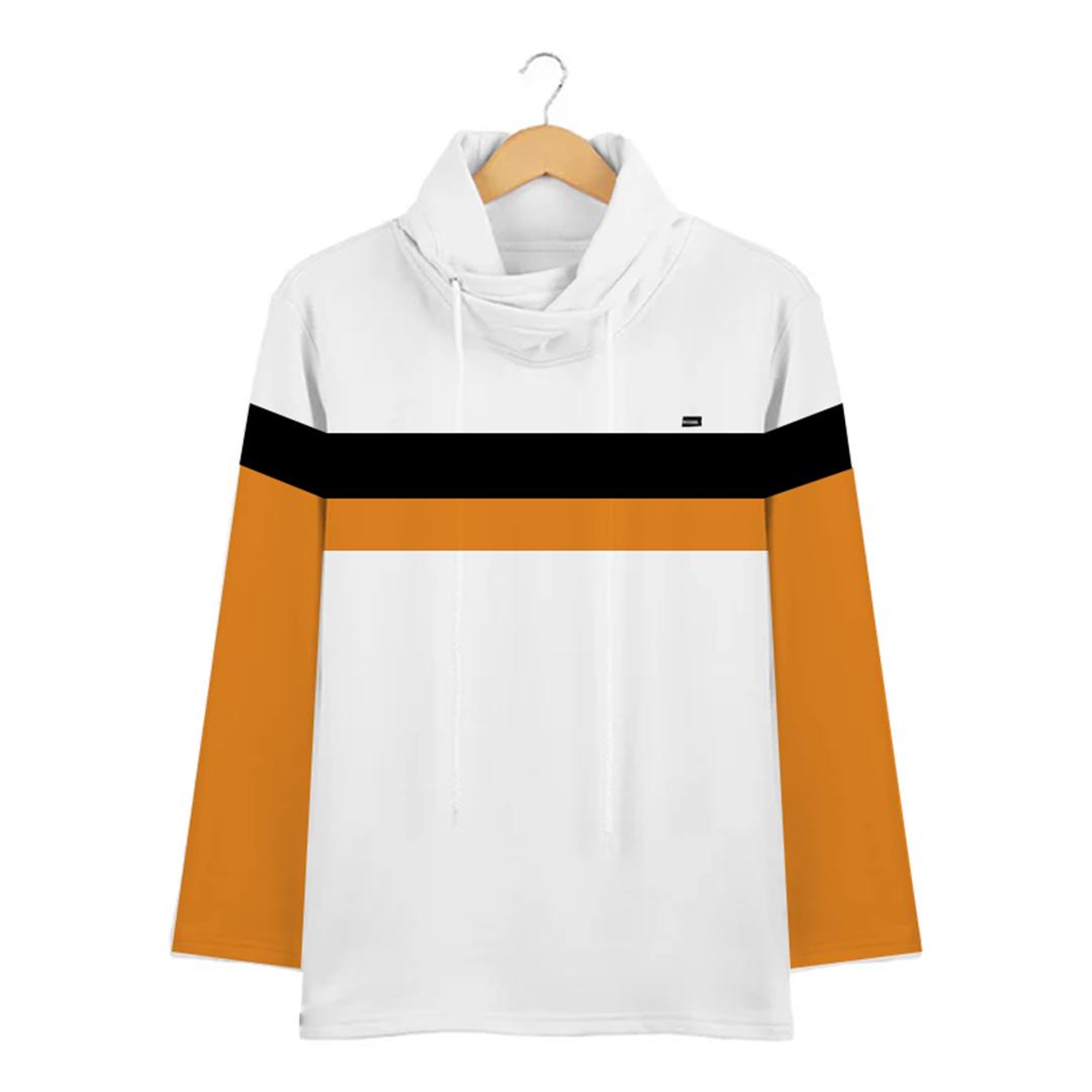 Ryusei Kaos Pria Lengan Panjang Nandito Kei CMB White