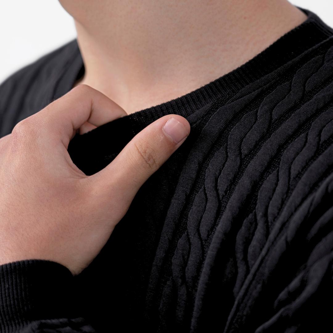 Ryusei Sweater YURA Knit – Sweater Knit dengan Tekstur Unik