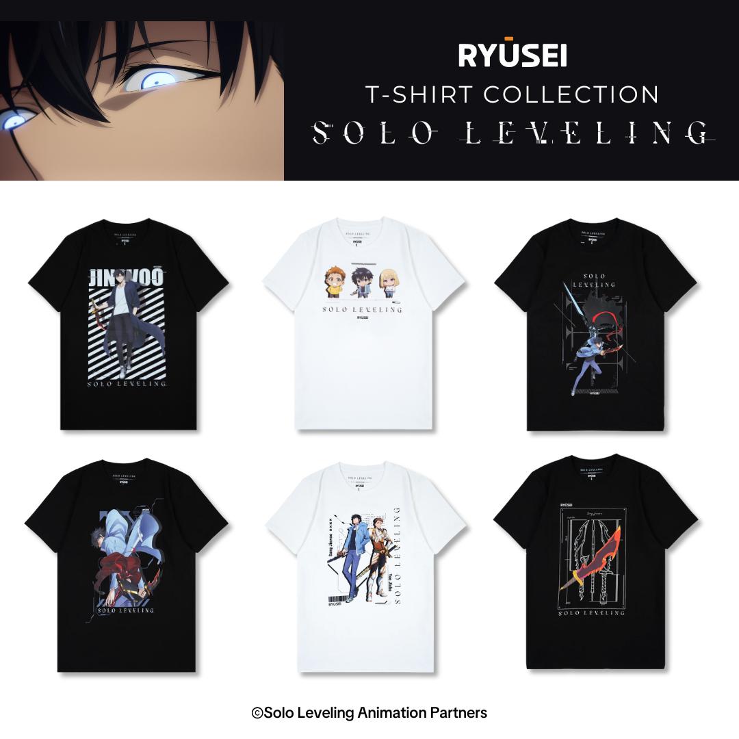 [Exclusive Collaboration] Ryusei x Solo Leveling Official License – T-Shirt Premium Series