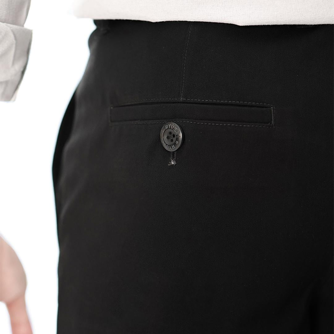 Ryusei Ankle Pants Yoshitaka Black