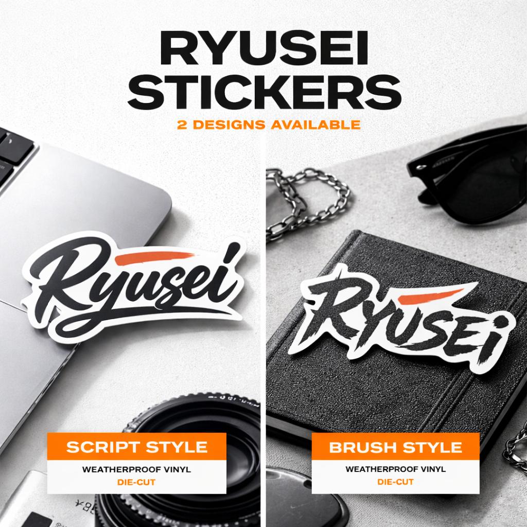 Ryusei Sticker 2026 Edition [ Satuan | Random ]