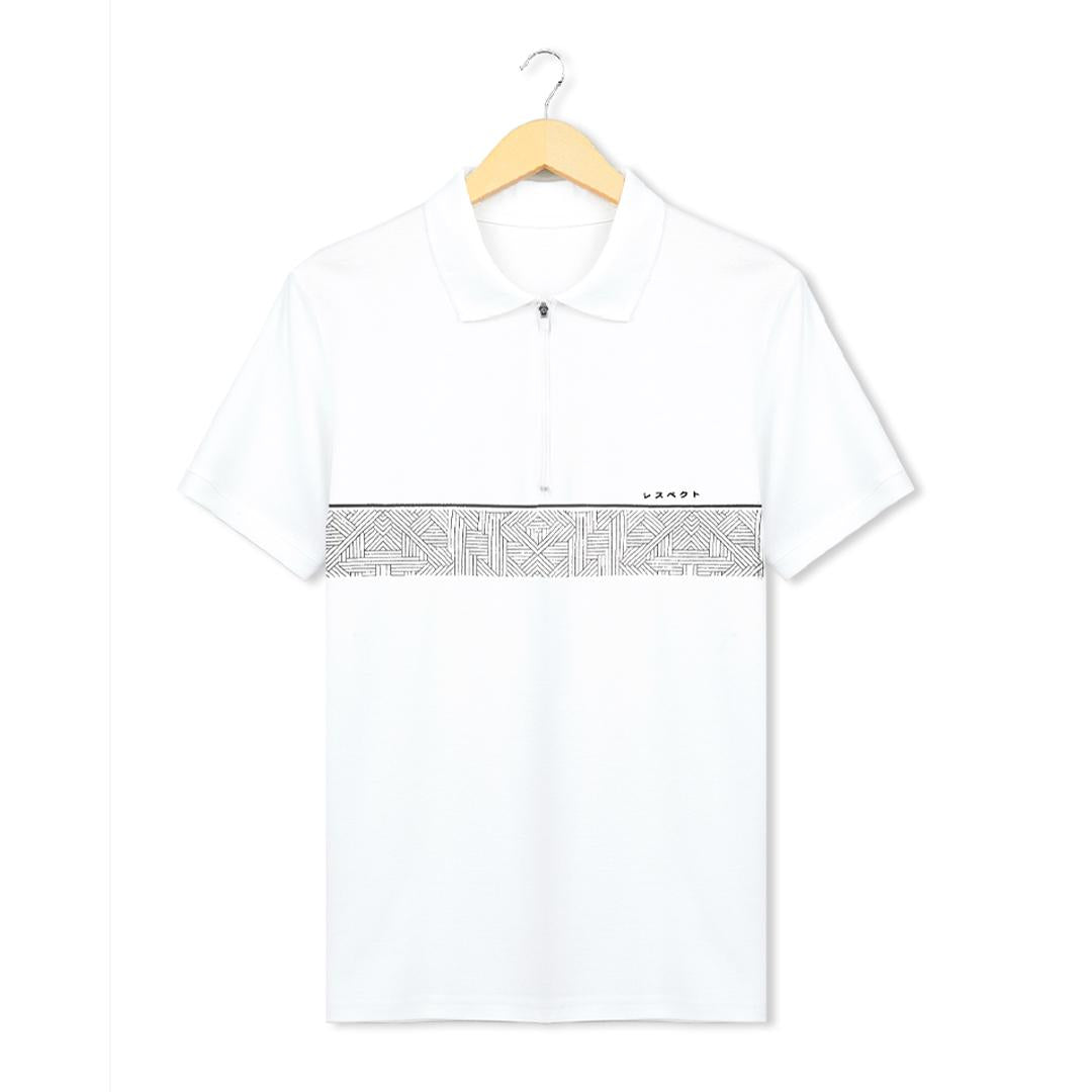 Ryusei Polo Shirt Sendai White