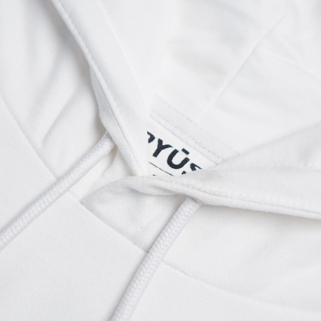 Ryusei Sweater Hoodie Pria Adventurous White