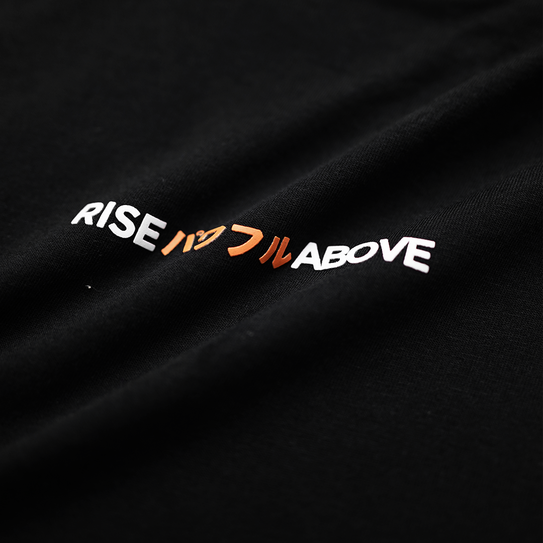 Ryusei Tshirt Rise Above Black