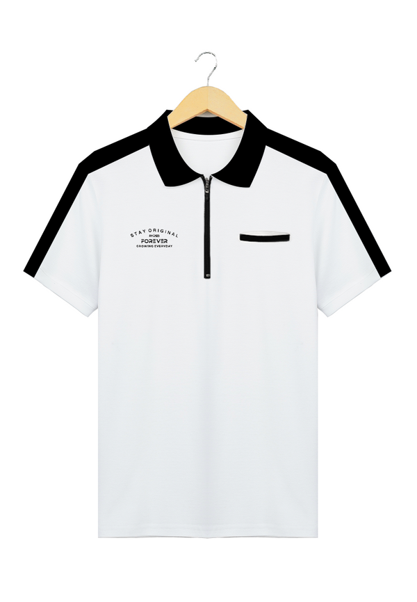 Ryusei Polo Shirt Stay Original White
