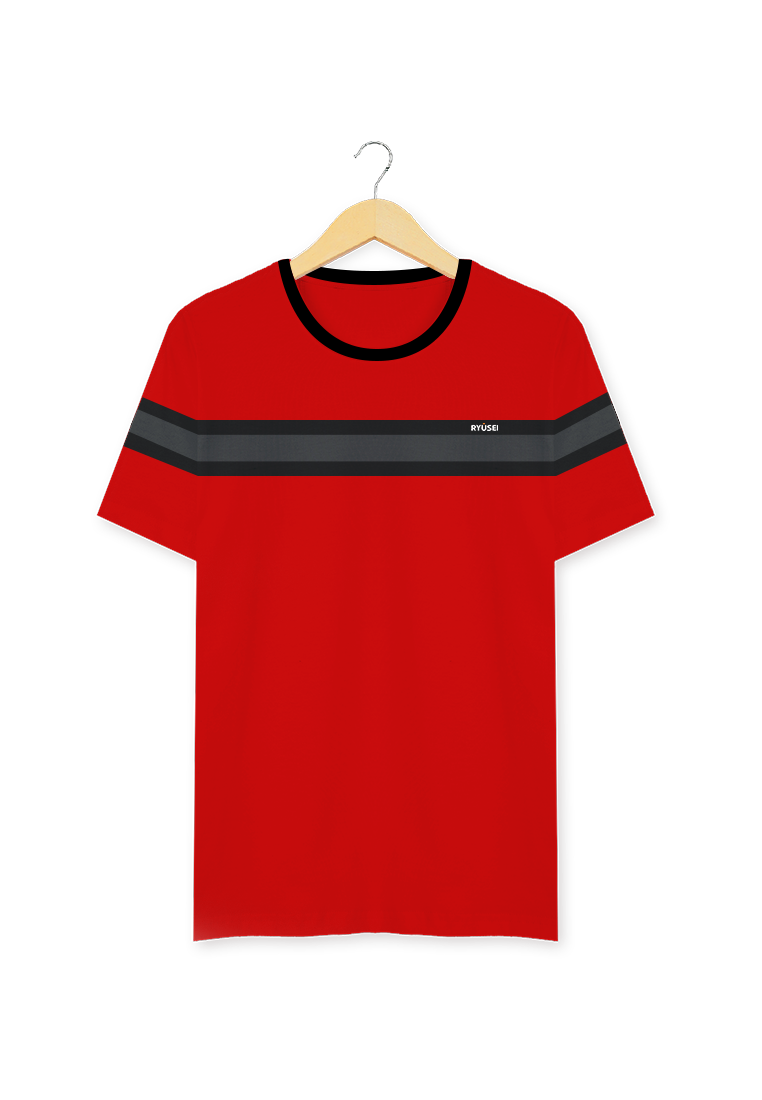 Ryusei Kaos Pria Kitami CMB Red