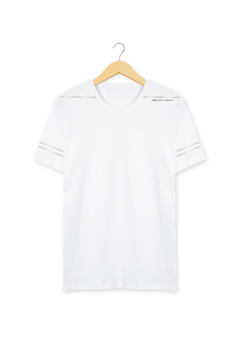 Ryusei Kaos Pria Tsh Men Kamogawa White