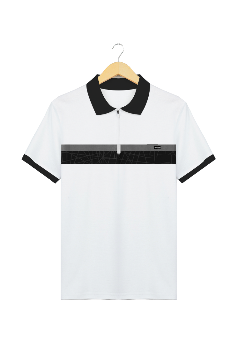 Ryusei Polo Pria Yukinari CMB White