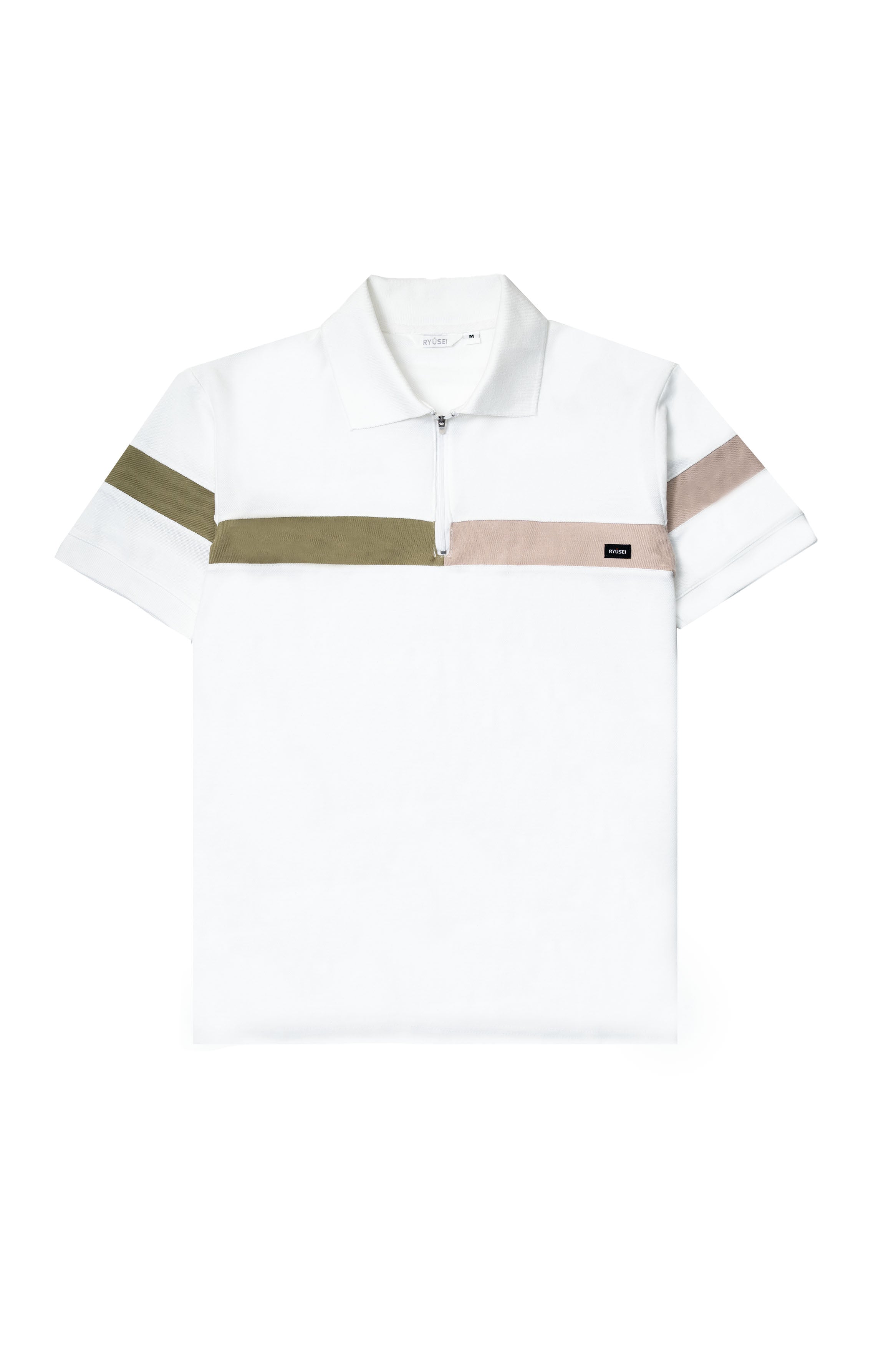 Ryusei Polo Pria Kushiro CMB White