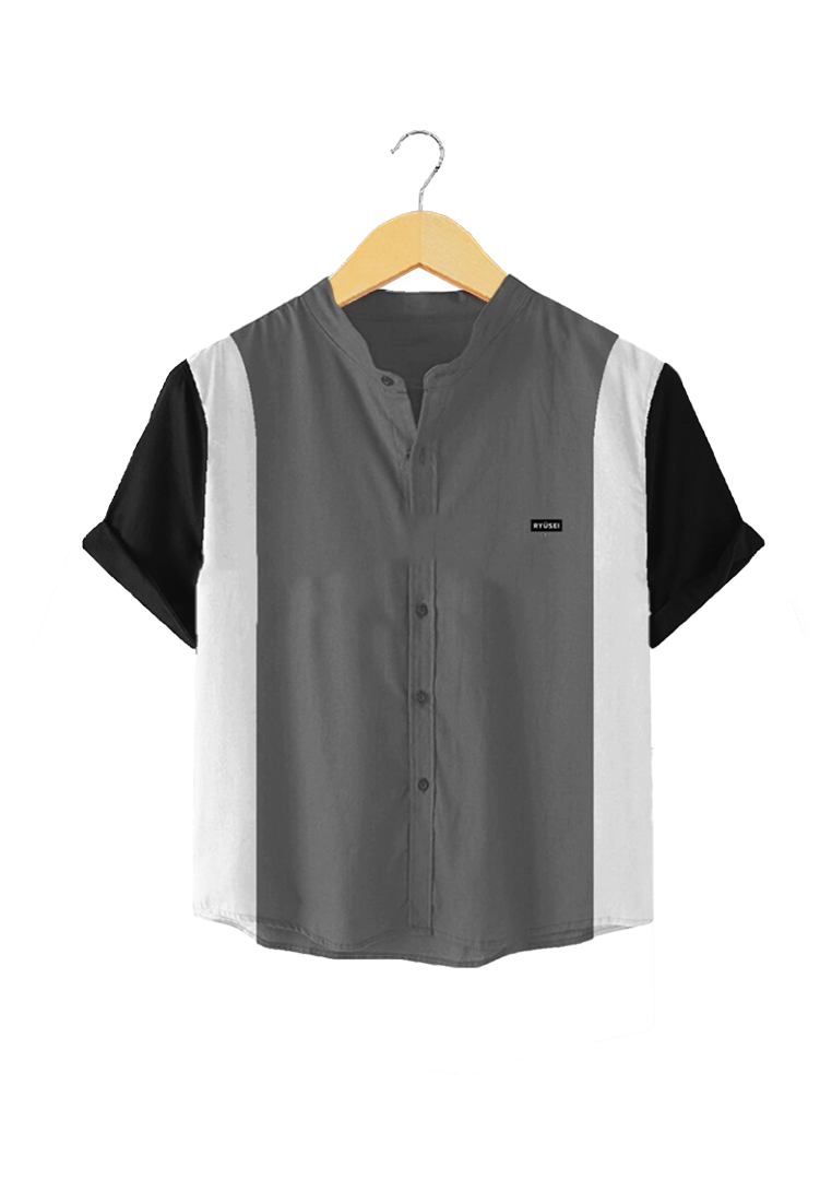 Ryusei Shirt Kids Kurosaki CMB Grey