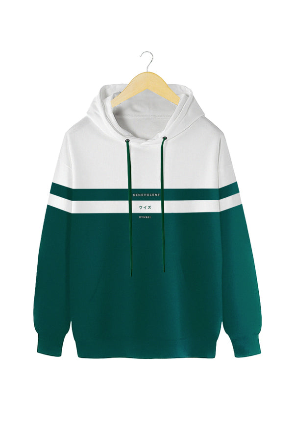 Ryusei Sweater Hoodie Benevolent Green